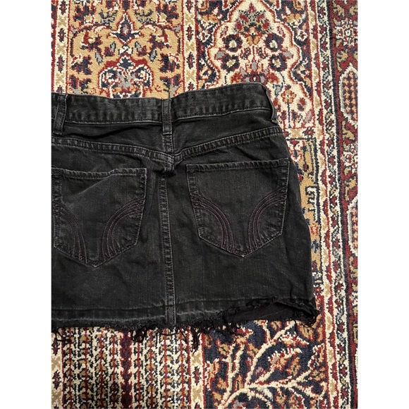 🌈 Lovely black denim skirt - Picture 7 of 8